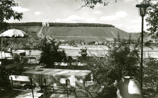 A view of Ayler Kupp from the garden