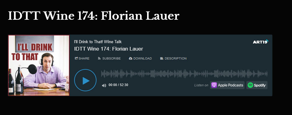Levi Dalton - Wine podcast